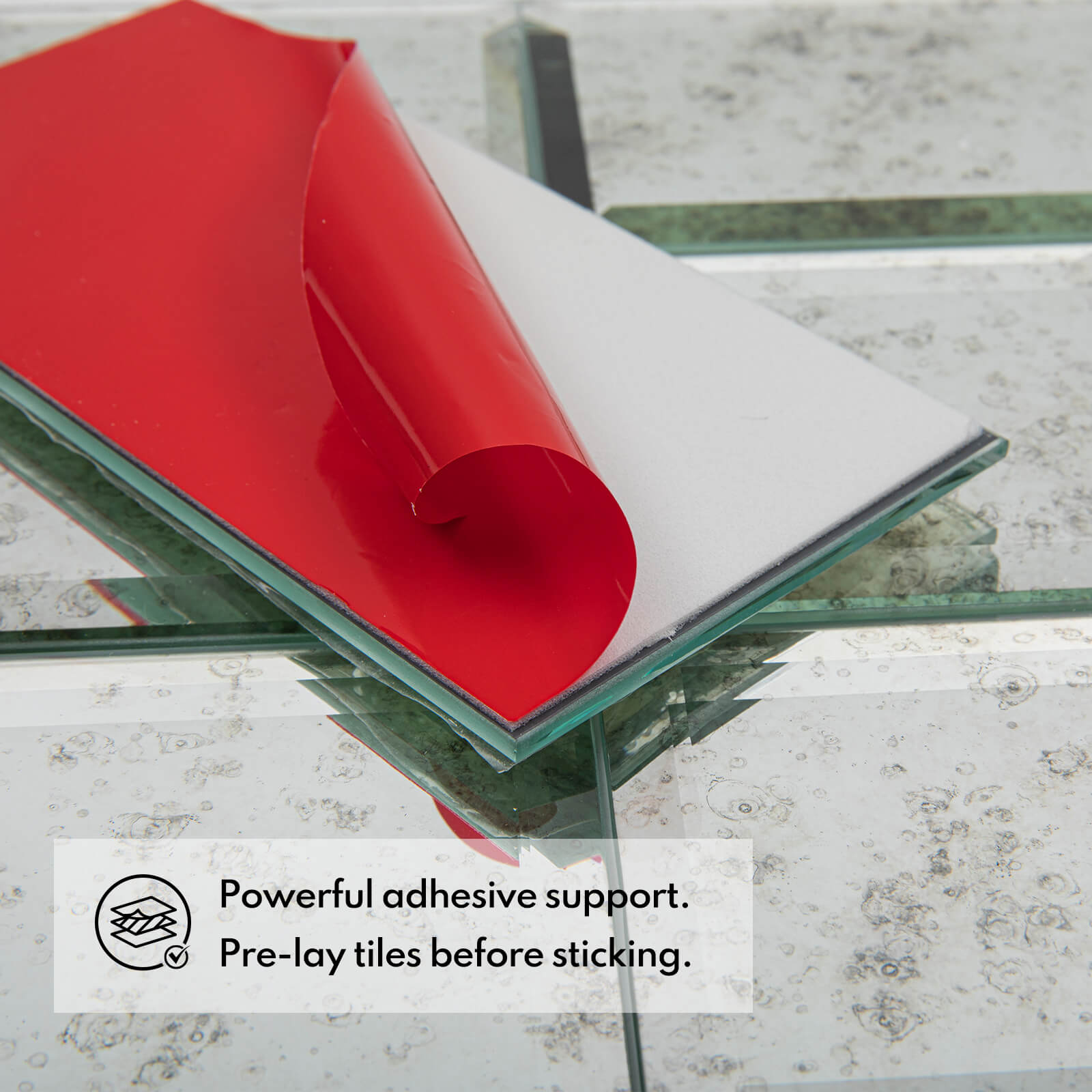 Peel and Stick Beveled Antique Mirror Tile Subway Mirror Glass Backsplash 3x6 Inch for Kitchen Bathroom Wall (40 Pcs, 5 SQ.FT.)