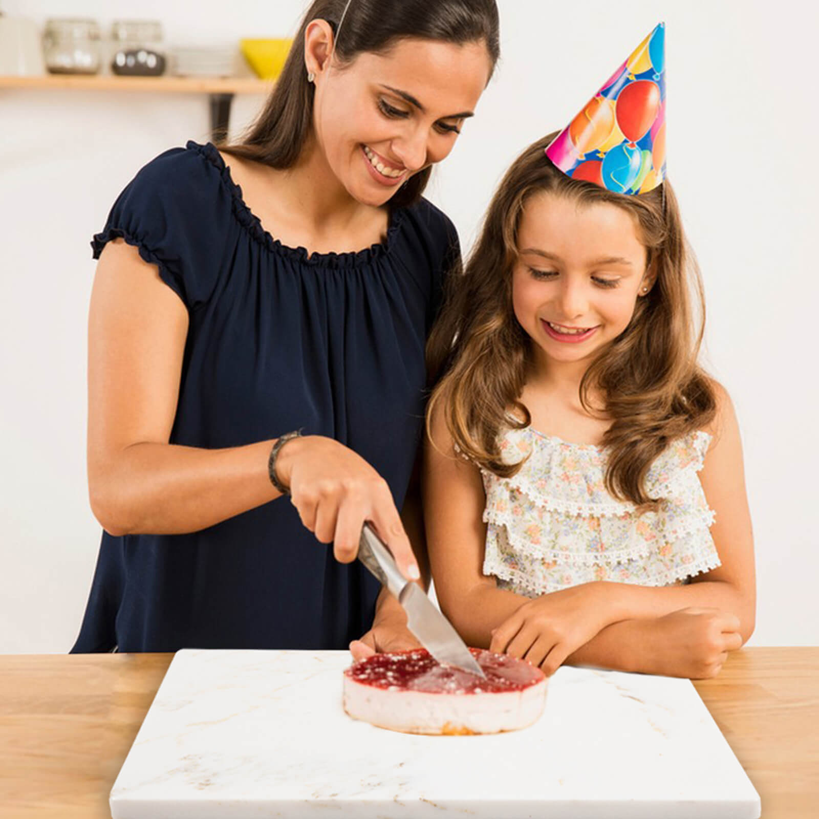 Luxury White Marble Cutting Board, Pastry Board For Kitchen, Large Calacatta Gold Marble Slab Gift With Non-Slip Feets, 16x20 Inch, 1 Piece